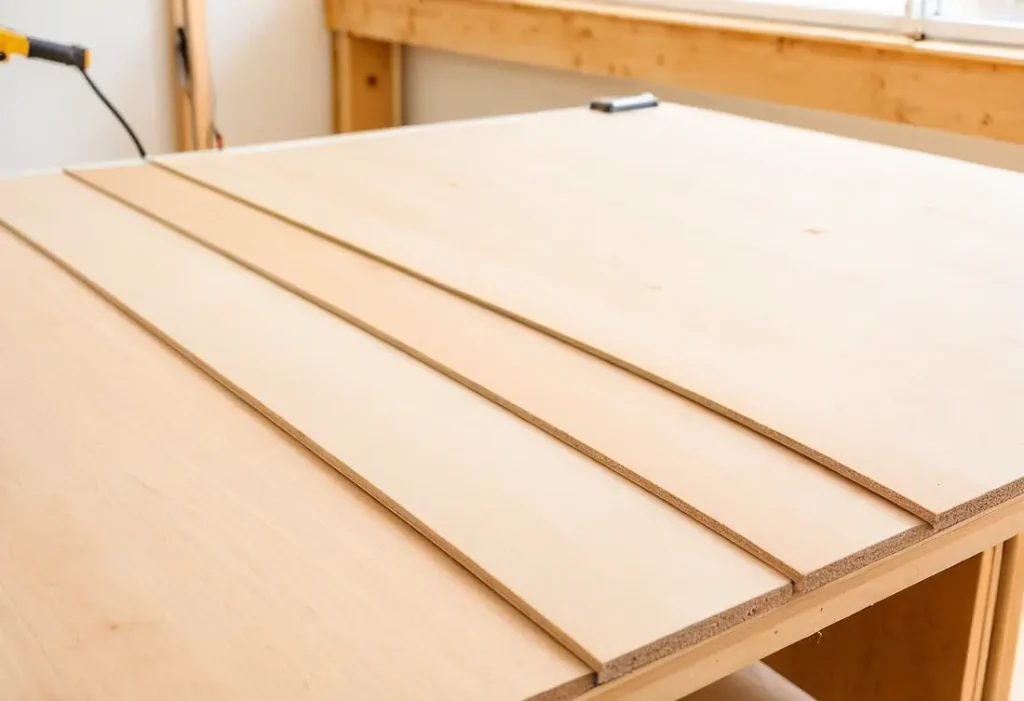 Atölyede panel ebatlama
